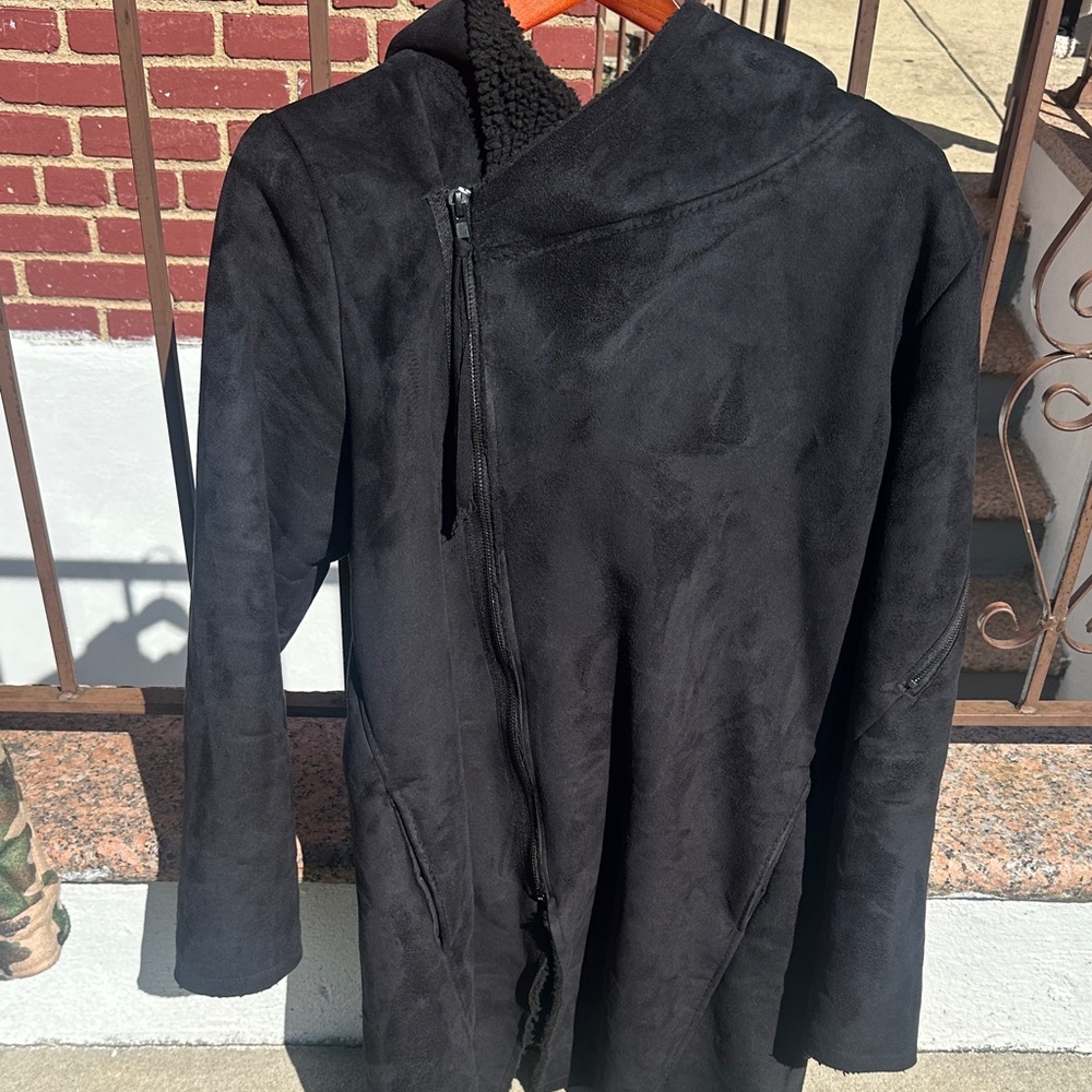 H&M Black Trench Coat for Men